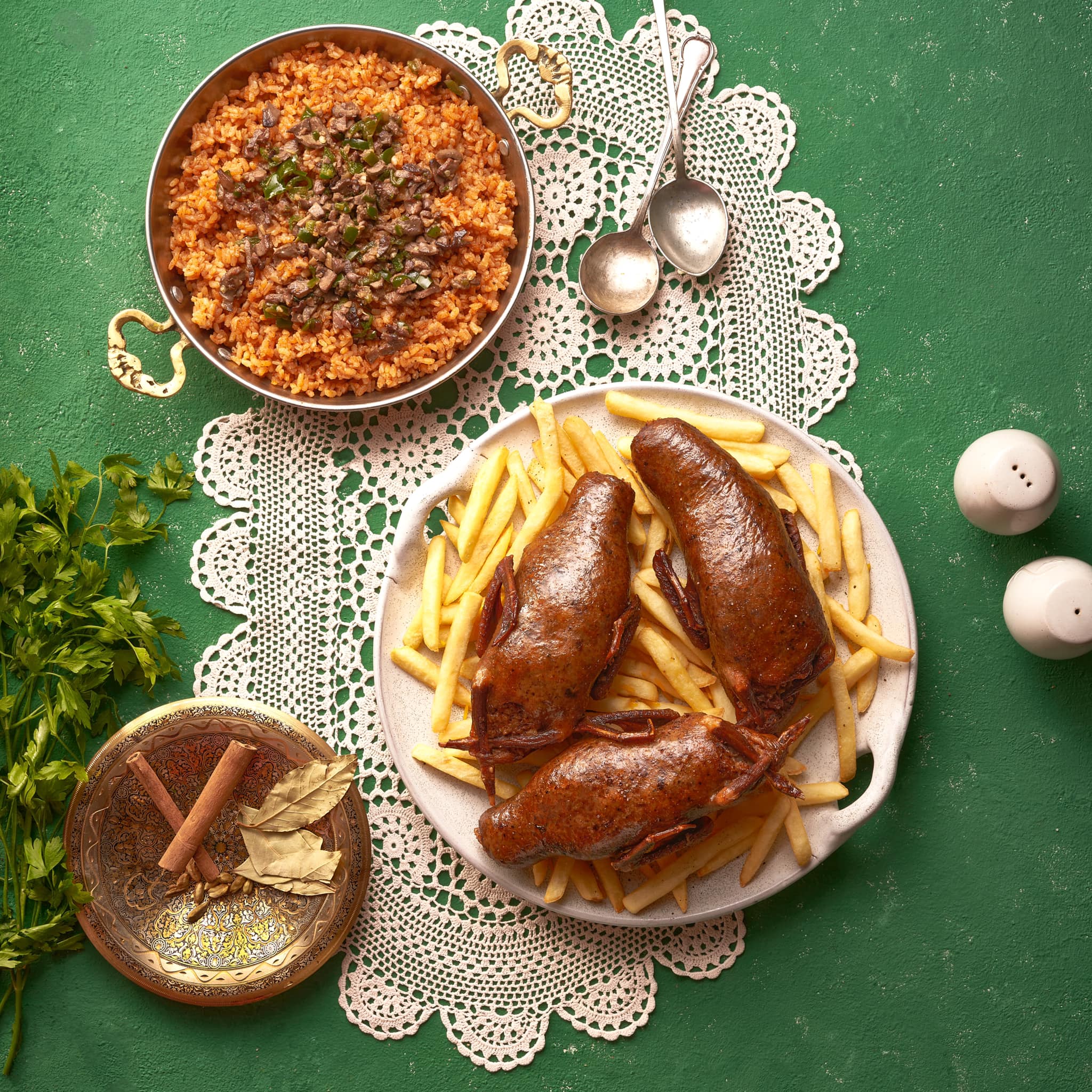 فايتك كتير لو لسة مجربتش الحمام المحشي من إيد طنط